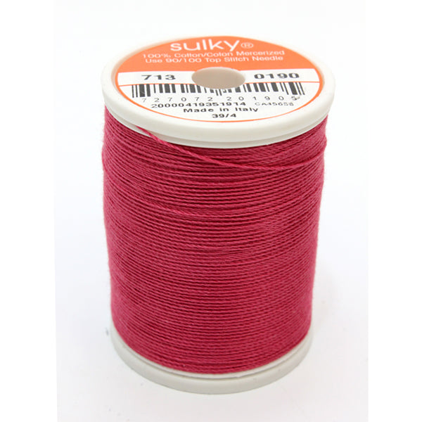 Sulky Cotton 12  Thread - Colour  0190 King (270m)