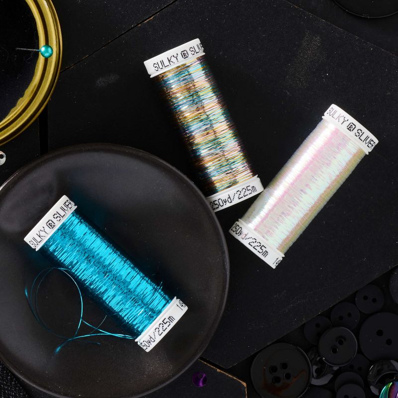 Sulky Sliver Metallic Thread - Available in 24 Colours – Terry Apparel Ltd